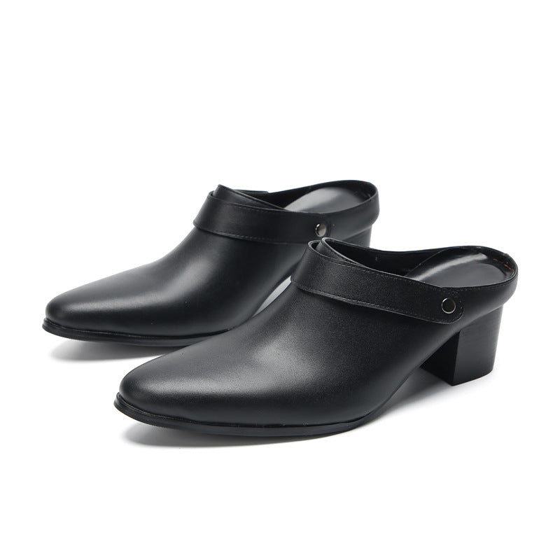 Men's Sandals – Height Increasing, Thick Sole