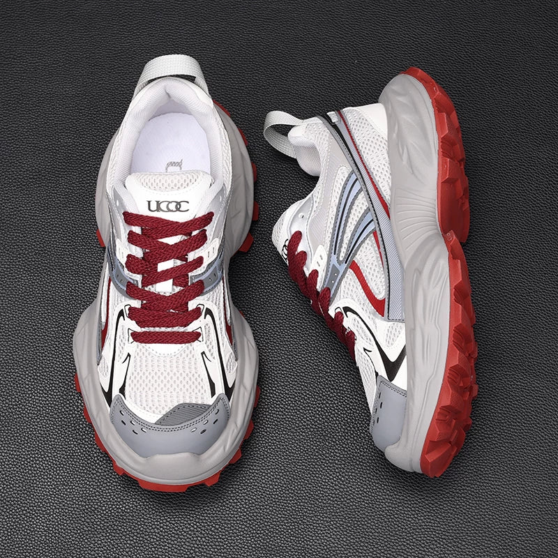 Men's Chunky Sneakers, Breathable