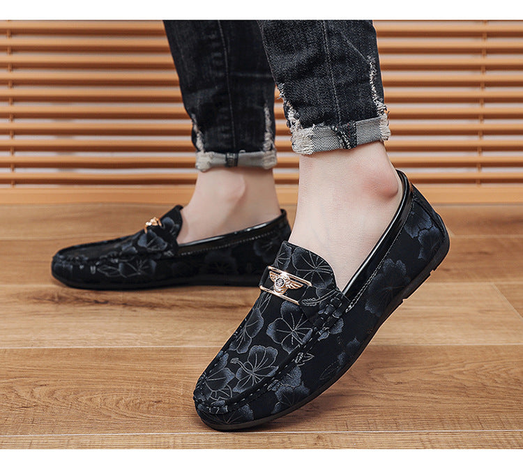 Springnew arrivalmen loafers low-top slip-on mencasual shoes fashioneasiest for match loafers shoes 8
