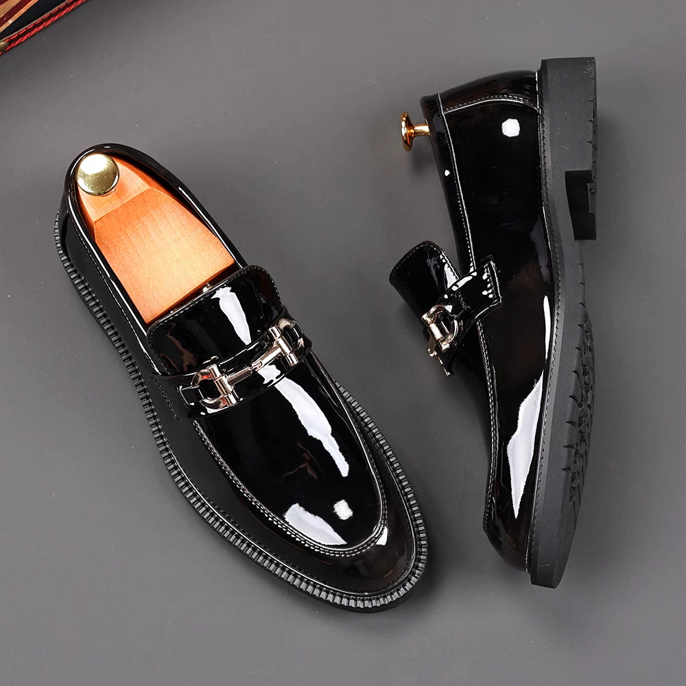 Men's Loafers, Height Increasing, Slip-On