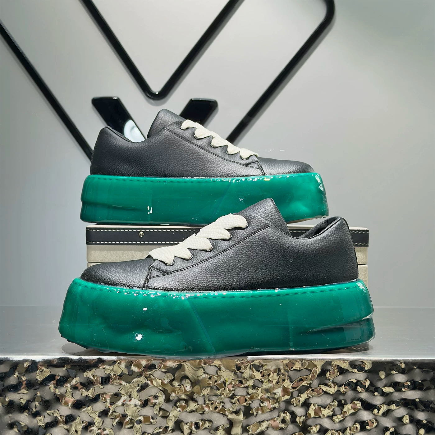 Men's Height-Increasing Platform Trendy Skate Shoes 2026 New
