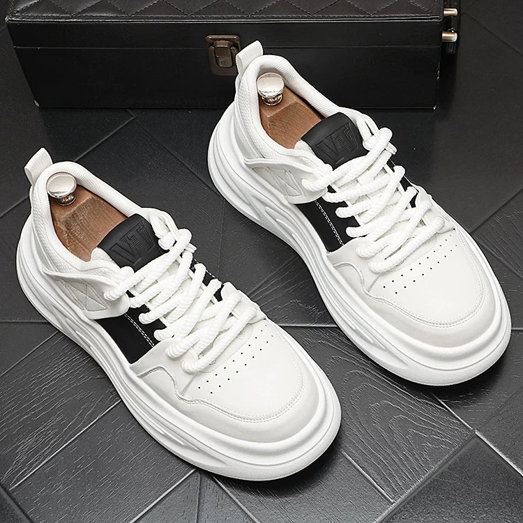 Men's Height-Increasing Platform Athletic Casual Trendy Dad Shoes
