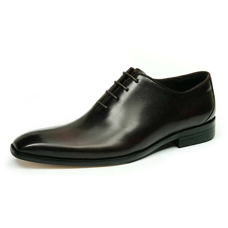 Men's Genuine Leather Oxford Shoes, Business, Formal