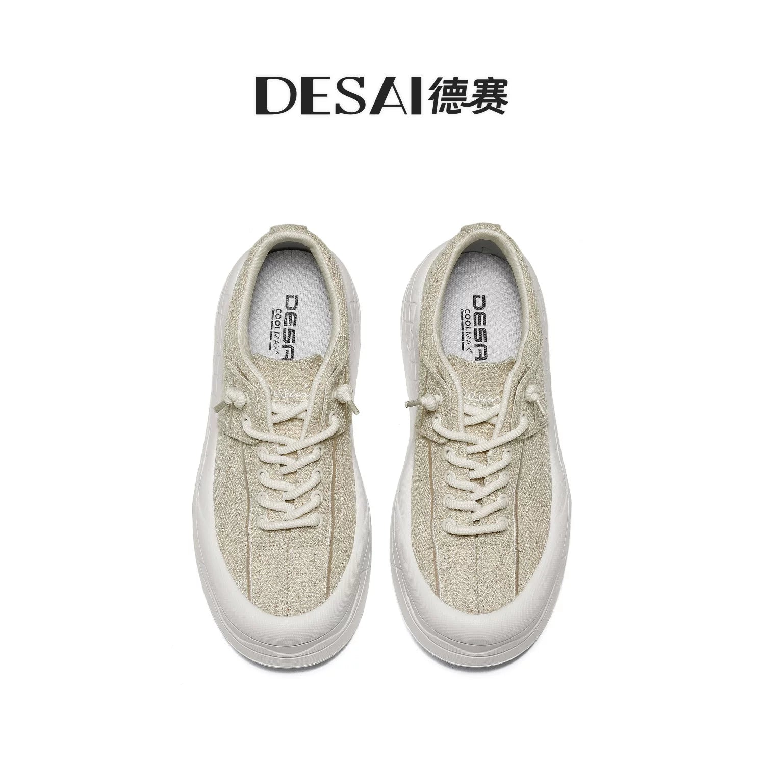 Men's Skate Shoes, Height Increasing, Thick Sole