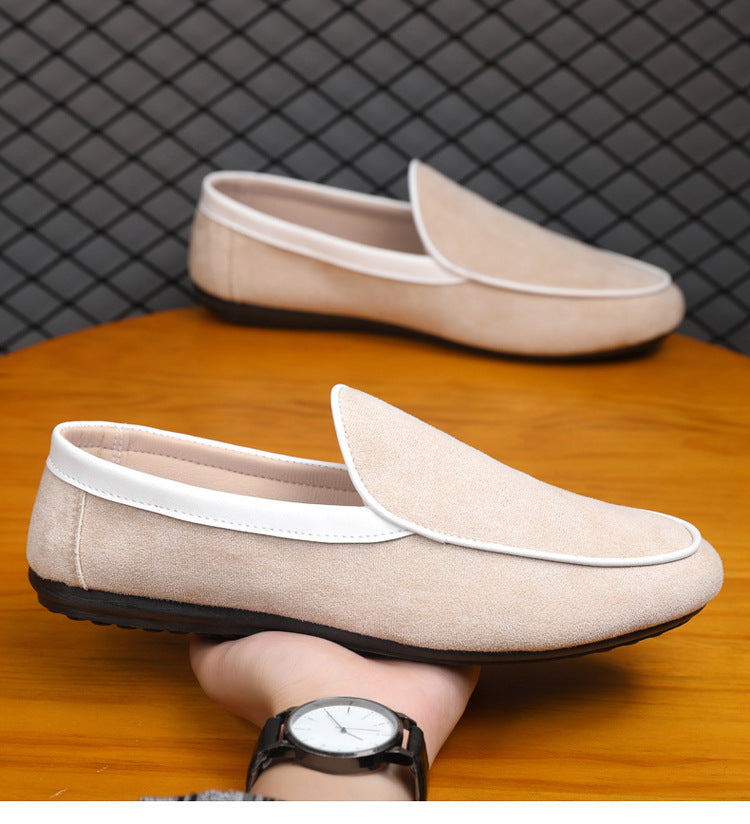 Spring autum social casual shoes trendy shoes beanie shoes men's lazy shoes loafers slip-on men's sh 7