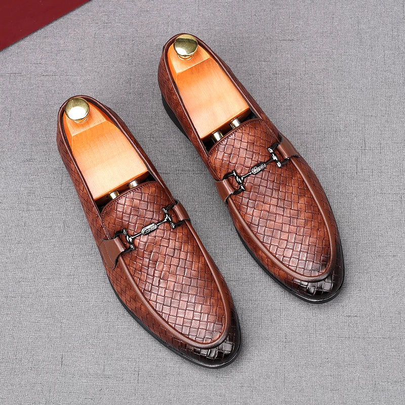Men's Loafers, Height Increasing, Pointed Toe