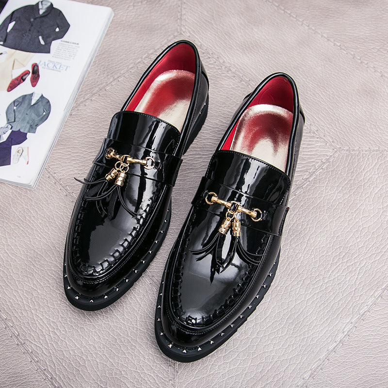 Cross-border men's shoes new arrivalmen business formal leather shoes outer size plus sizeeasiest 5