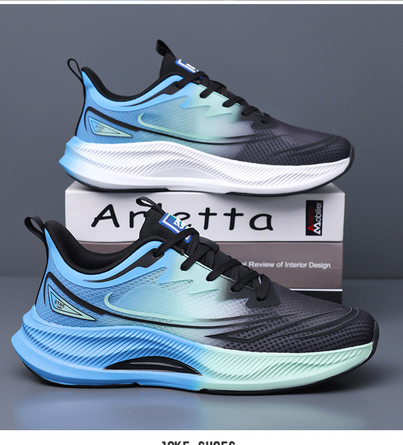Couple's mesh casual men's shoes - cross-border, wide-fit, breathable athletic shoes, trendy running shoes, ultra-lightweight, summer new arrivals