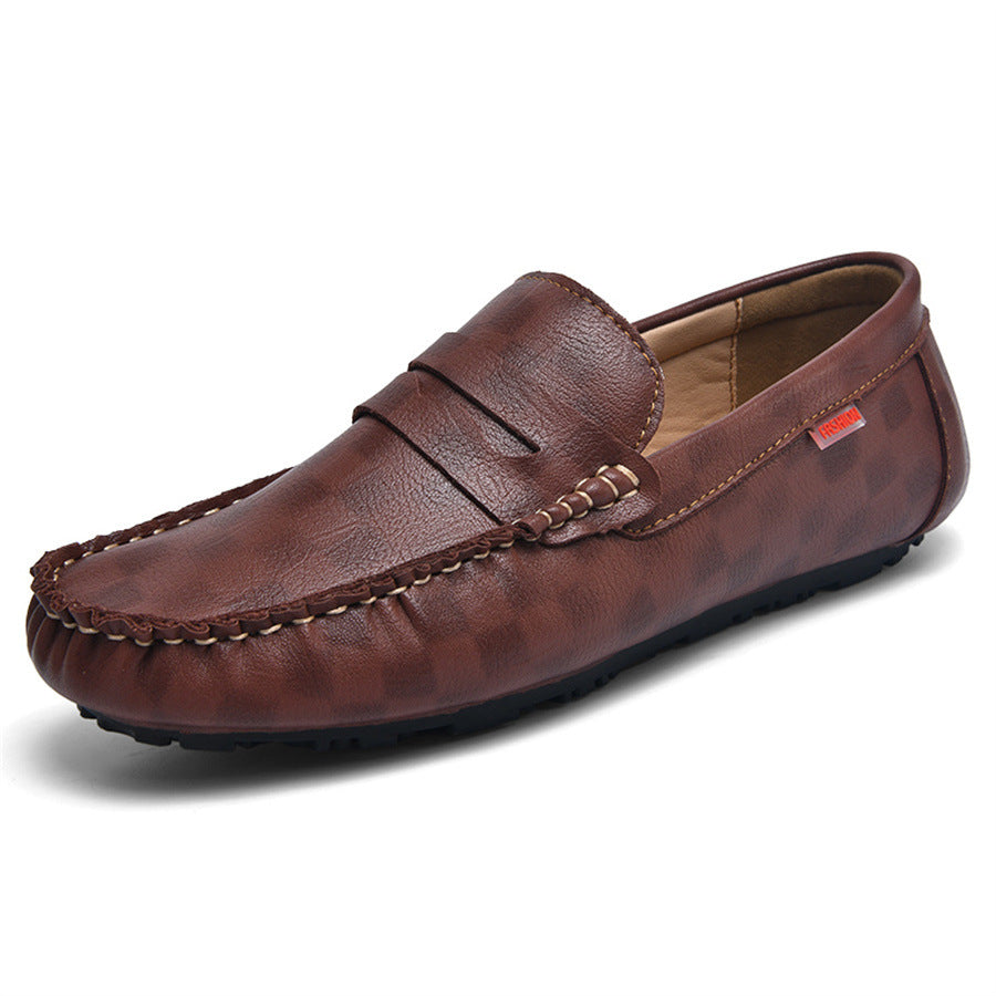 Wow, independent station men's shoes, breathable bean shoes for men, 2025new arrivaltrendyk-style le 6
