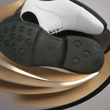 Cross-border 2026 spring/autumn three-panel leather dress shoes for men - anti-slip, business formal