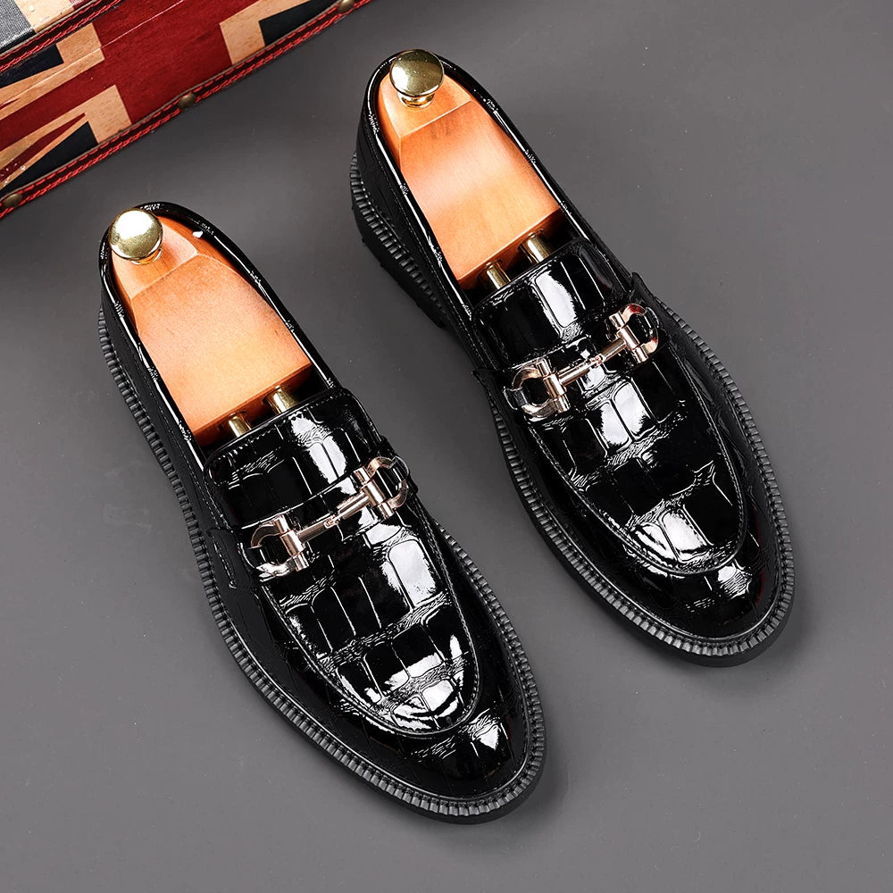 Men's Loafers, Height Increasing, Slip-On