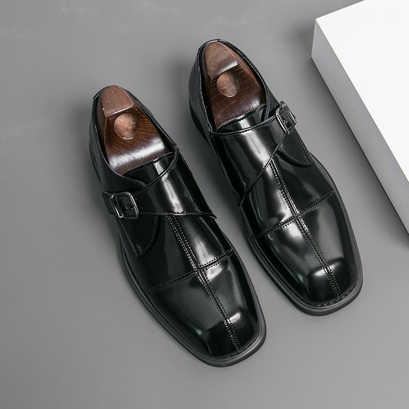 Men's casual leather shoes 2026 new large size export new men's british style loafers trendy men's