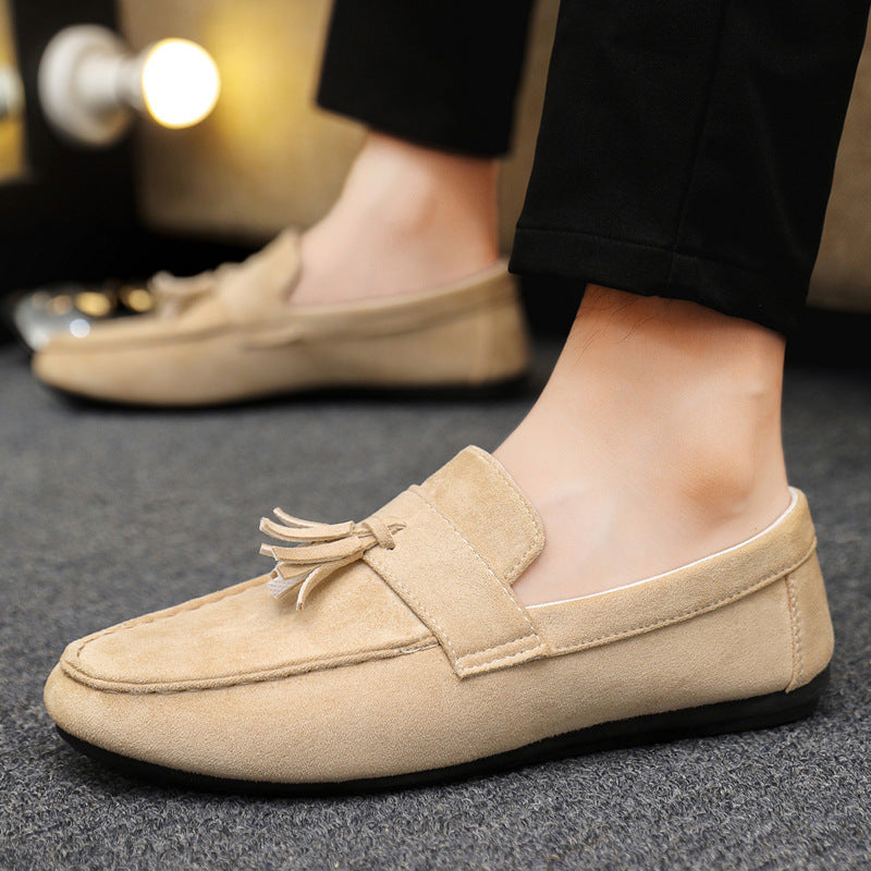 Spring autum social casual shoes trendy shoes beanie shoes men's lazy shoes loafers slip-on men's sh 1
