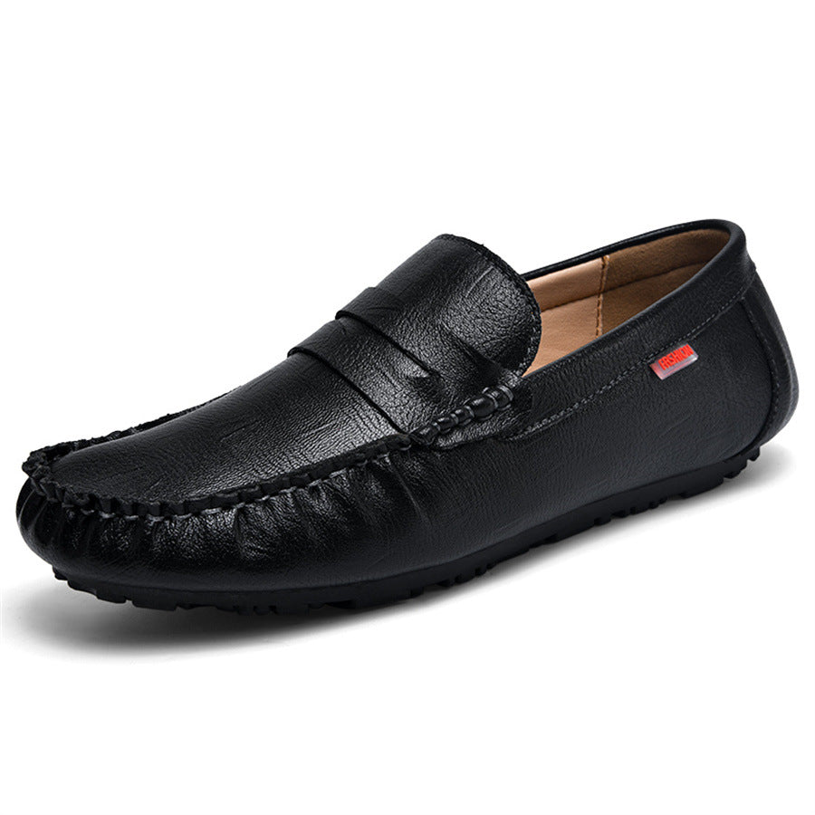 Wow, independent station men's shoes, breathable bean shoes for men, 2025new arrivaltrendyk-style le 7