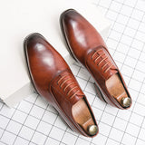2026 cheap new spring/summer formal leather shoes business casual men's shoes youth comfortable