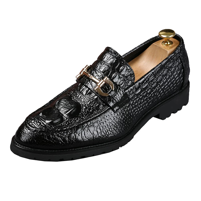 Men's Loafers, Height Increasing, Pointed Toe