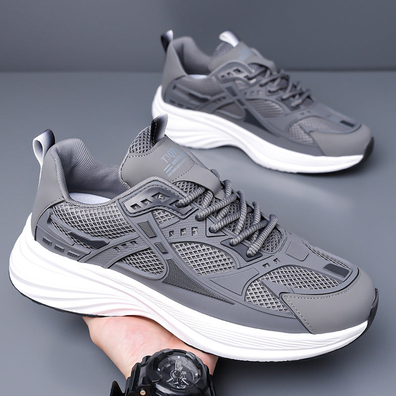 Factory direct: plus-size men's spring shoes for cross-border e-commerce - 2026 new styles: student running shoes, athletic shoes, casual dad shoes, trendy sneakers