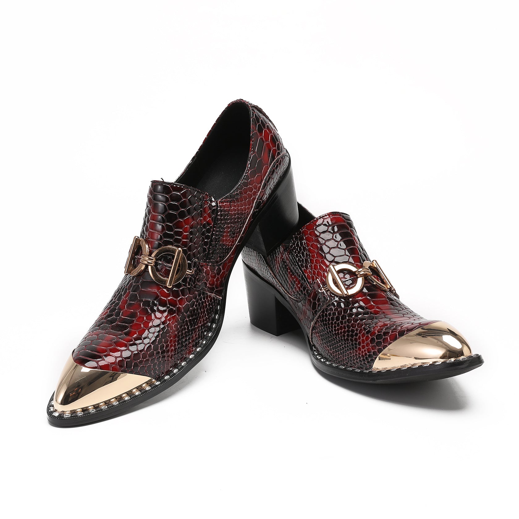 Men's Leather Loafers – Pointed Toe, British Style – Style 51