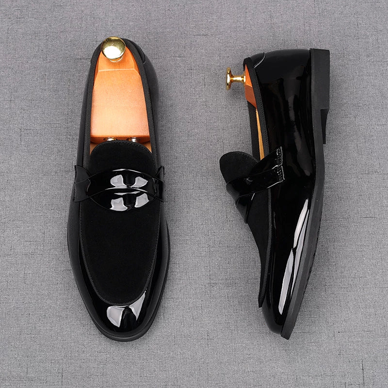Men's Brown Loafers, Breathable, Slip-On