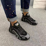 Men's shoes 2026 cross-border high-top sneakers, men's fashion casual shoes, versatile breathable comfortable men's dad shoes