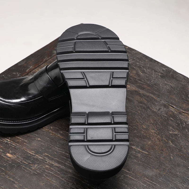 Men's Loafers, Height Increasing, Thick Sole