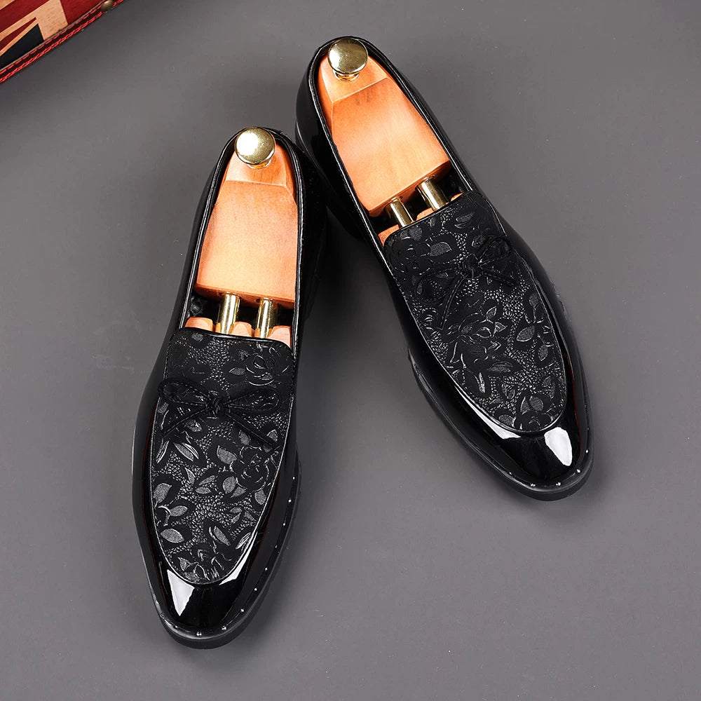 Men's Loafers, Pointed Toe, Slip-On