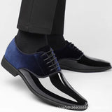 Men's formal business leather shoes - lightweight, trendy casual shoes - british style, versatile pa