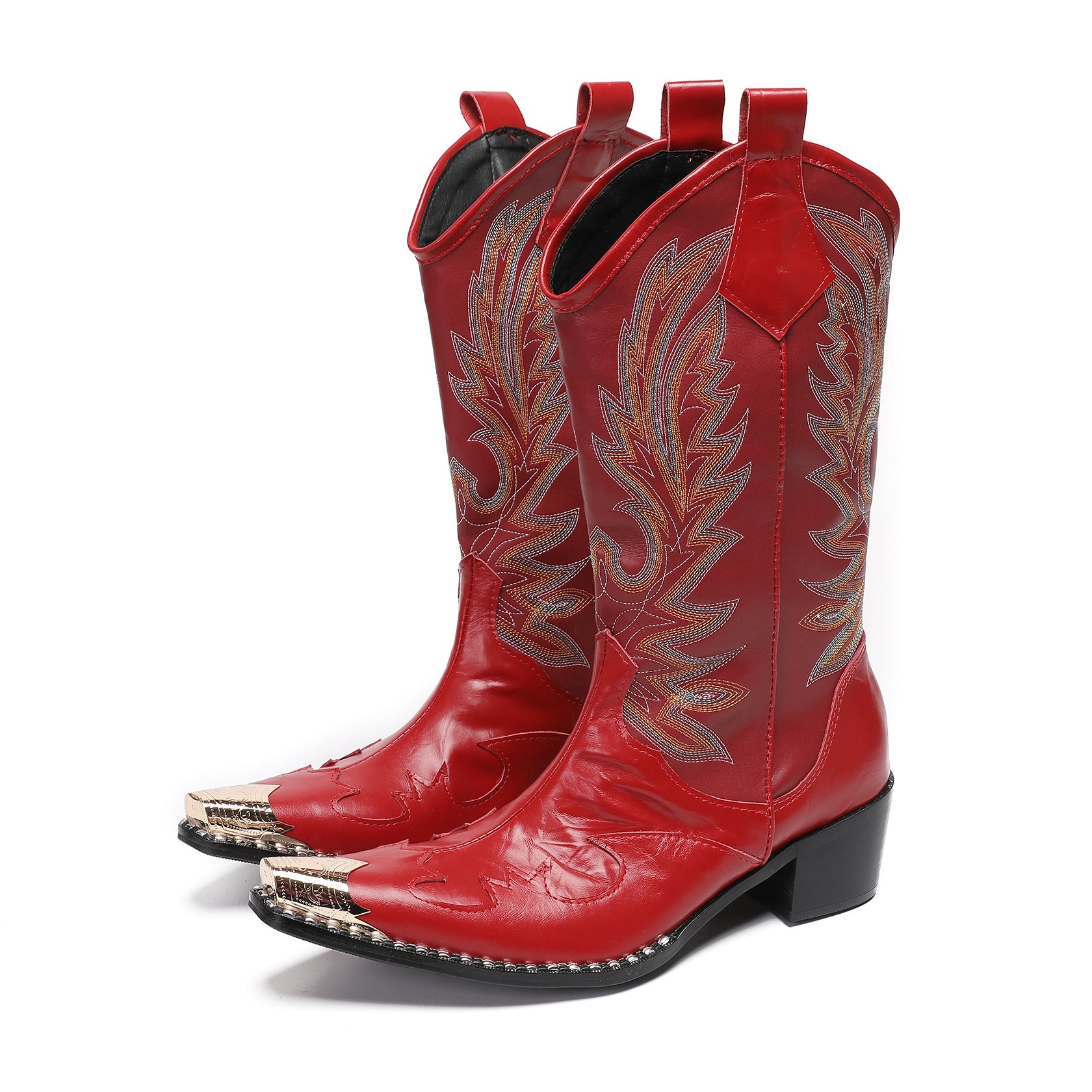 Men's Leather Boots – Pointed Toe, Wedding