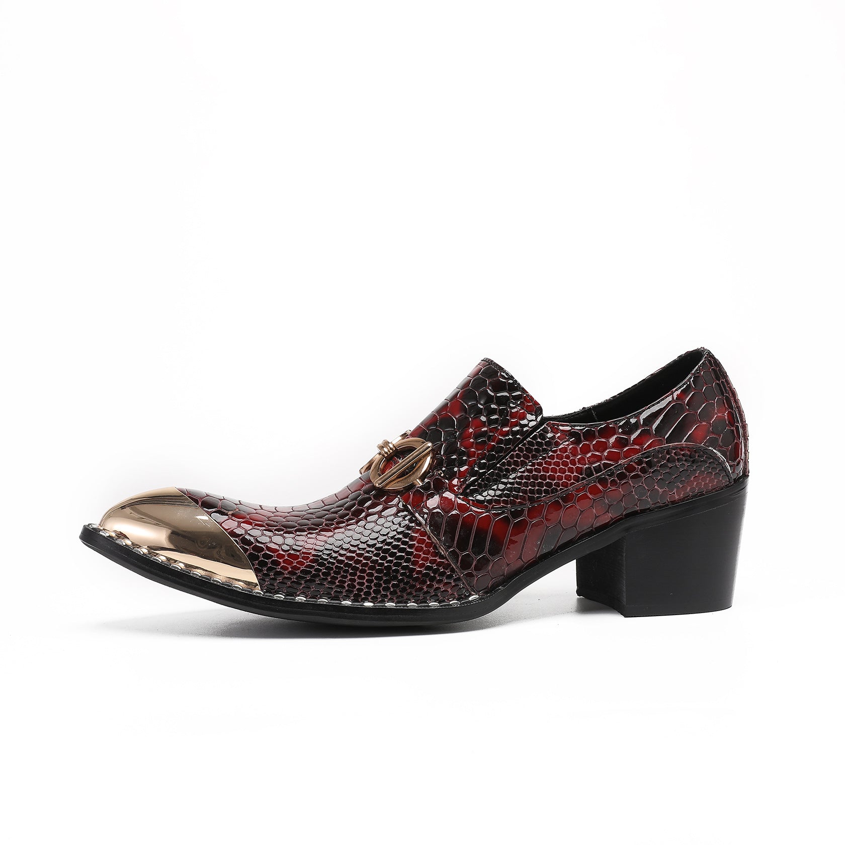 Men's Leather Loafers – Pointed Toe, British Style – Style 51