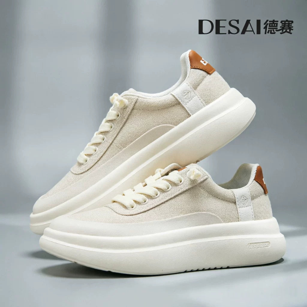 Men's Casual Shoes, Height Increasing, Thick Sole