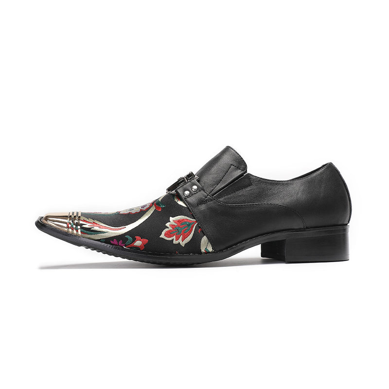Men's Leather Oxford Formal Shoes, Business, Wedding, Style 443