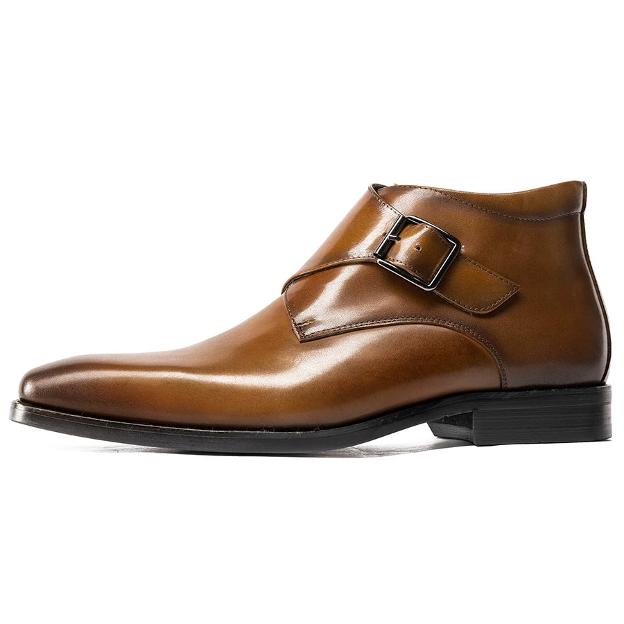 Men's Genuine Leather Martin Boots, Business, Formal
