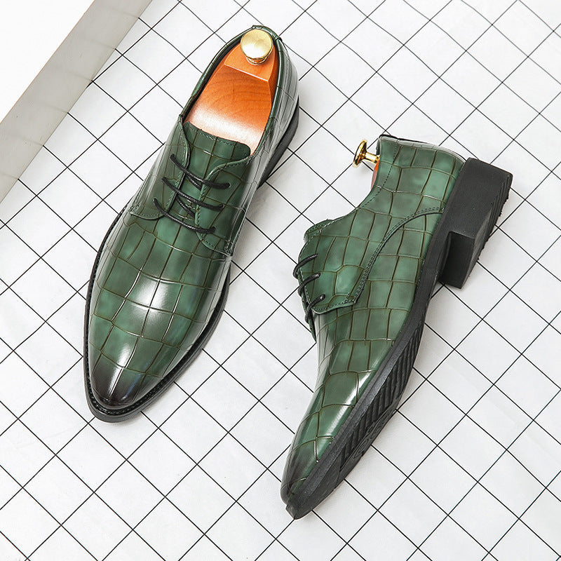 Men's Pointed Leather Shoes - Sizes 38-48, Business Dress 3