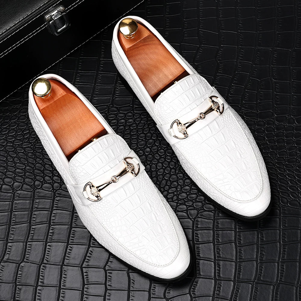 Men's Loafers, Slip-On, British Style