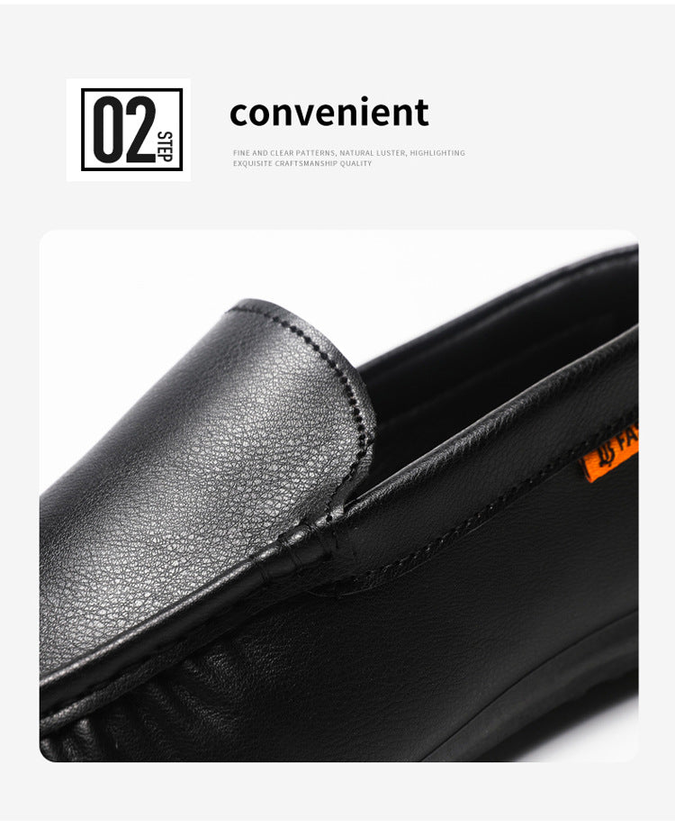 Spring autum social casual shoes trendy shoes beanie shoes men's lazy shoes loafers slip-on men's sh 11