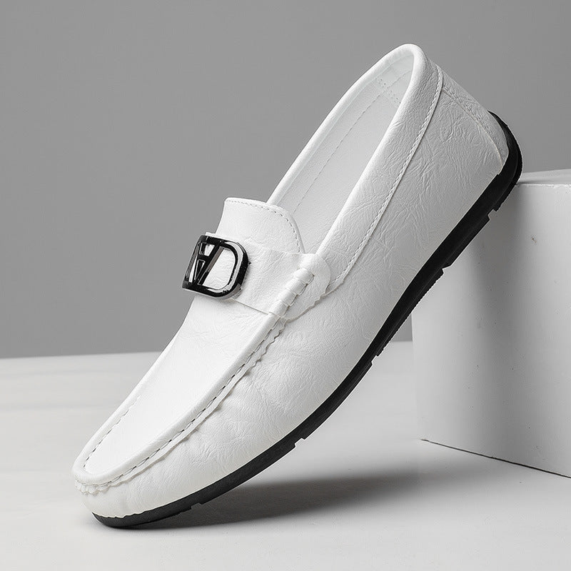 Men's Casual Leather Loafers - Soft and Breathable 5