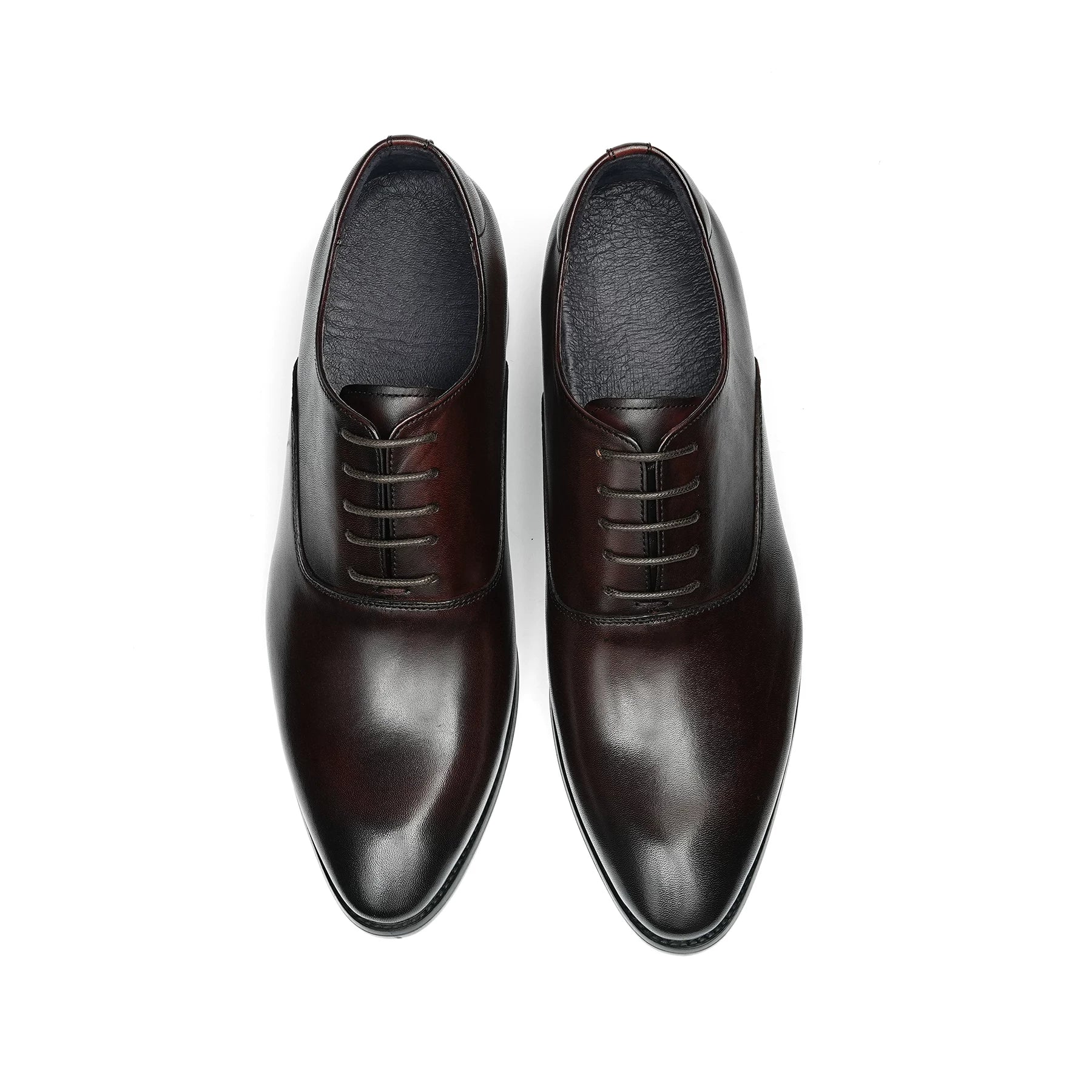 Men's Genuine Leather Oxford Shoes, Height Increasing, Business