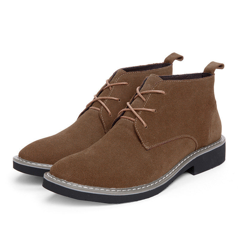 New Martin boots men's cross-border large men's fashion business trend youth men's boots anti velvet upper casual fashion shoes