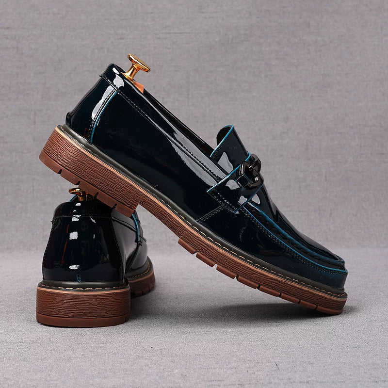 Men's Loafers, Height Increasing, Korean Style