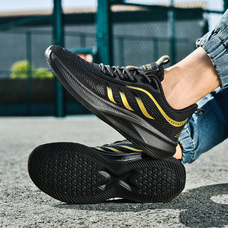 2026 men's running shoes - summer brand, durable soft sole, shock absorption, professional morning jogging shoes