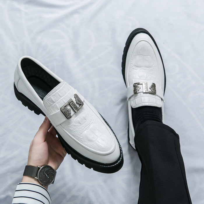 Export 2026 new arrival men's shoes business casual leather shoes men's wedding shoes youth dating
