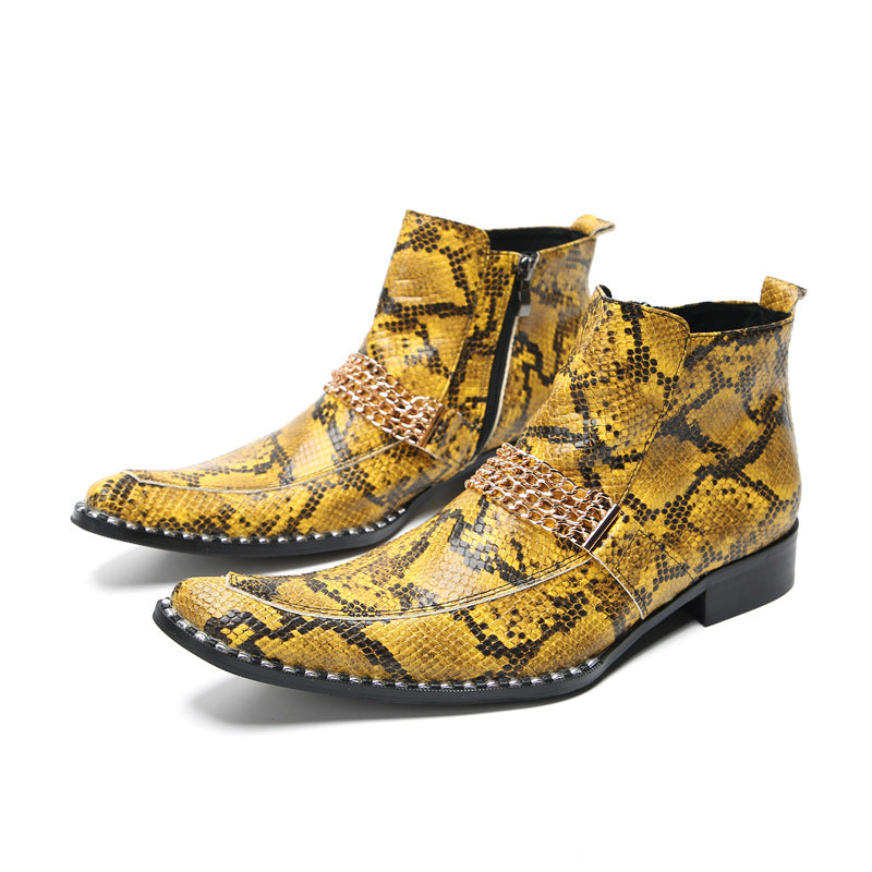 Men's Martin Boots – Retro, Breathable