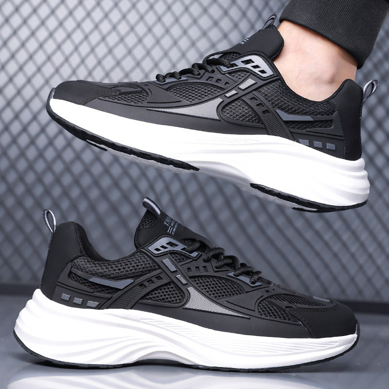 Factory direct: plus-size men's spring shoes for cross-border e-commerce - 2026 new styles: student running shoes, athletic shoes, casual dad shoes, trendy sneakers
