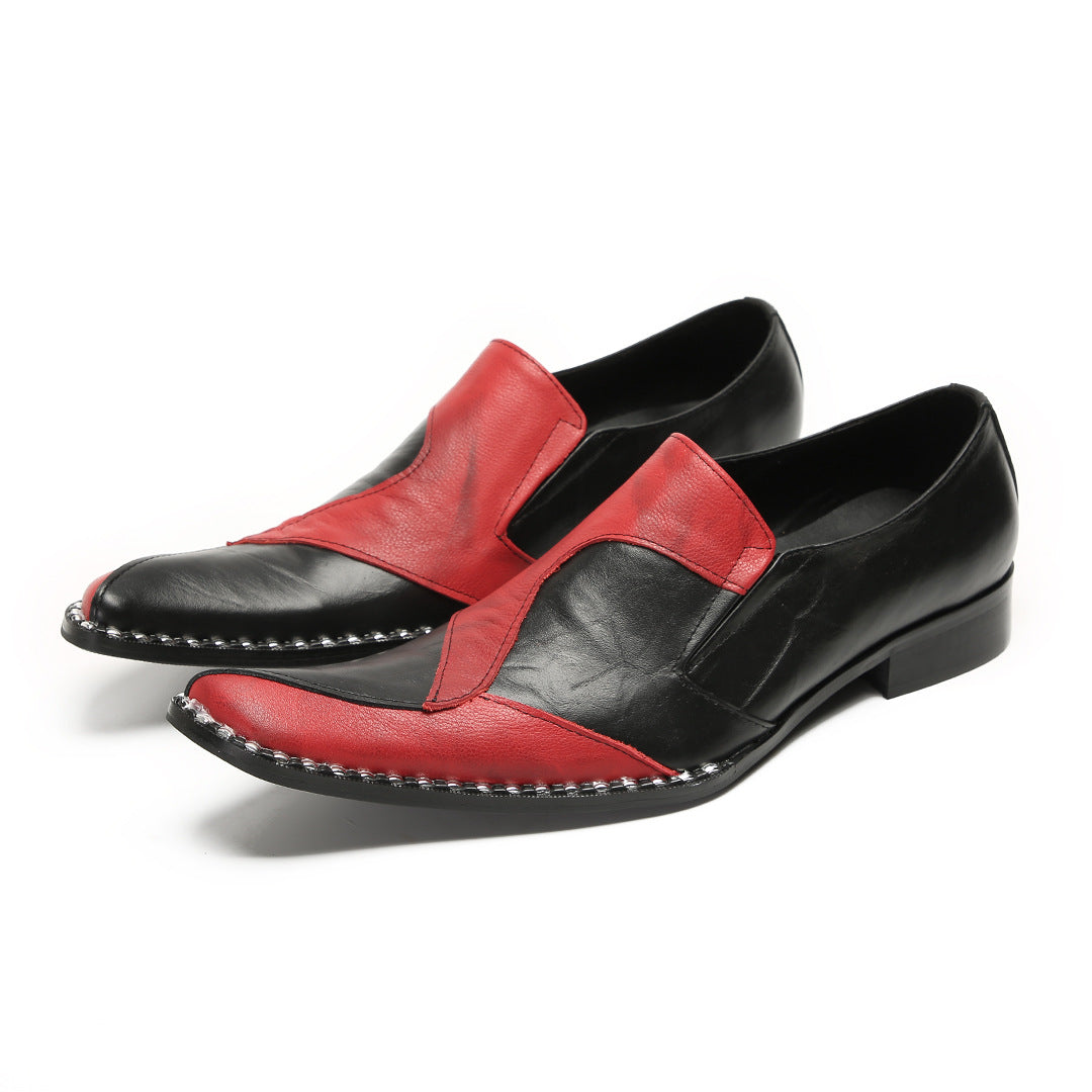 Men's Leather Loafers – Business, Wedding – Style 39