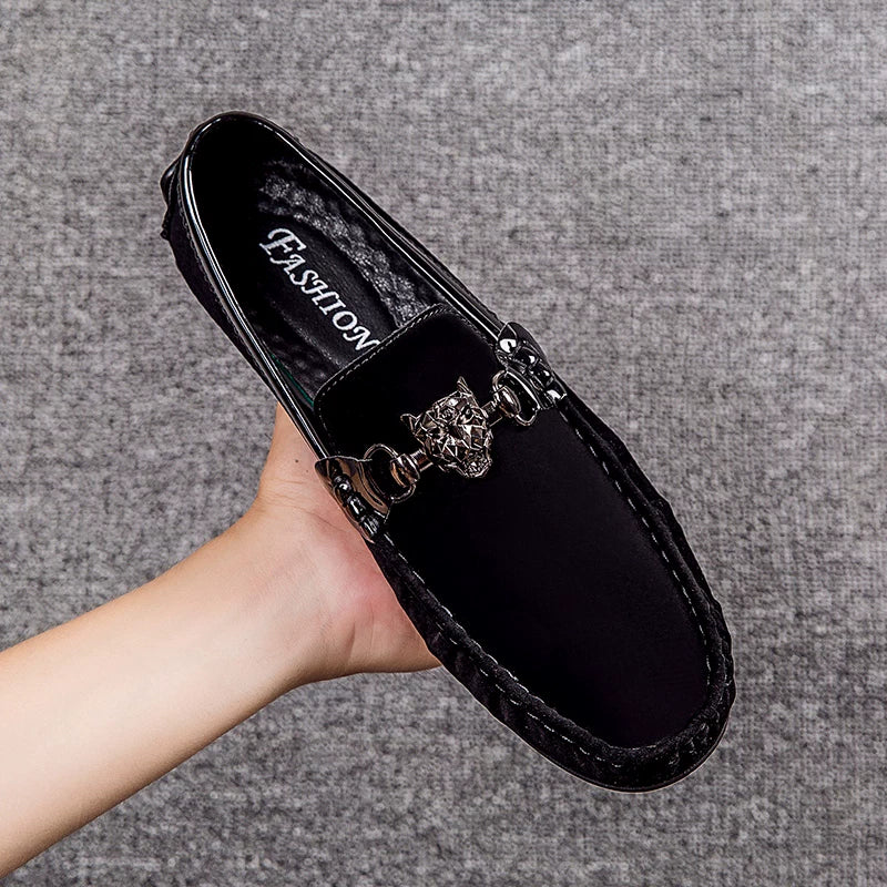Men's Genuine Leather Loafers, Suede