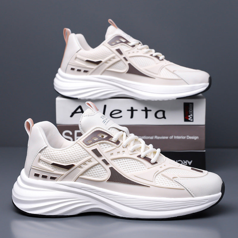 Factory direct: plus-size men's spring shoes for cross-border e-commerce - 2026 new styles: student running shoes, athletic shoes, casual dad shoes, trendy sneakers