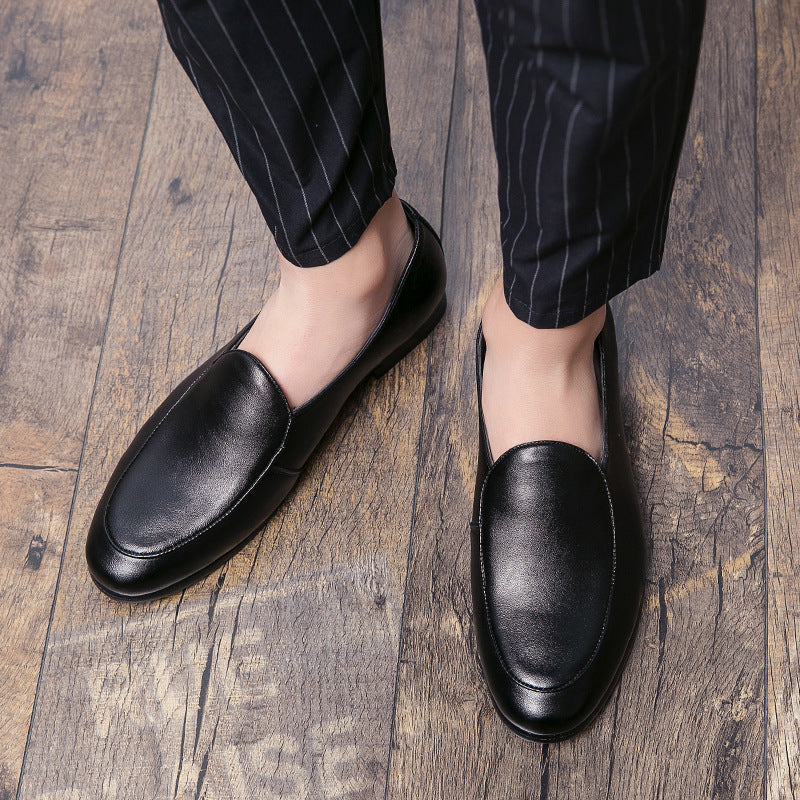 Men's Brown Pointed Casual Loafers 4
