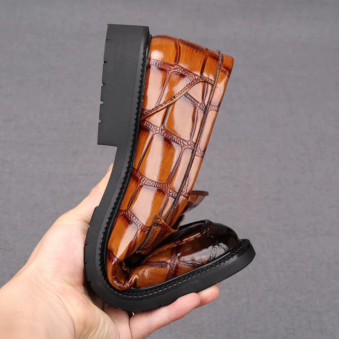 Men's Loafers, Height Increasing, Slip-On