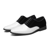 Men's formal business leather shoes - lightweight, trendy casual shoes - british style, versatile pa