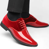 Men's formal business leather shoes - lightweight, trendy casual shoes - british style, versatile pa